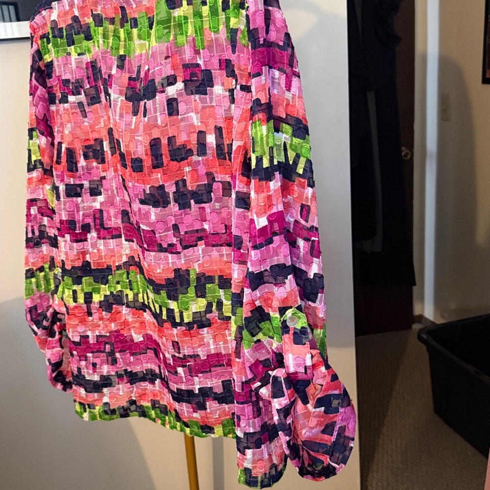 Ruby Rd. Colorful Patterned Blouse - Picture 5 of 6